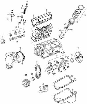 12617048 General Motors Exhaust valve