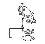 12674787 General Motors Catalytic Converter