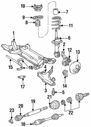 General Motors 95371538 Inner Tie Rod 95371538