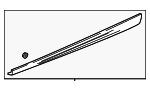 23372747 General Motors Sill cover left