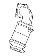 12665890 General Motors Catalytic Converter