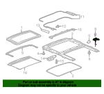 13415698 General Motors Steering column