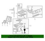 O-ring of the vacuum pump General Motors 55573791