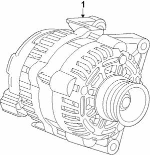 General Motors 13597226 LICHTMASCHINE 13597226