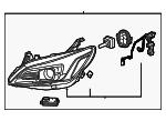 26221315 General Motors Headlamp