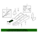 Parking brake lever boot General Motors 42532673