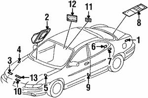 24508259 General Motors Label