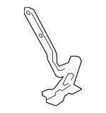 95406038 General Motors Hood hinge left