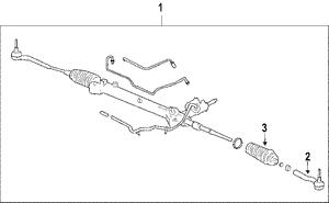 25983243 General Motors Steering rack