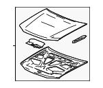Car hood Chevrolet: 88944095 General Motors Hood