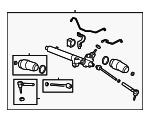 94725465 General Motors Steering rack
