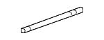96661547 General Motors Hood shock absorber