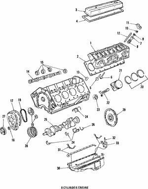 14082322 General Motors Gasket