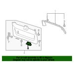 15952900 General Motors Trunk handle