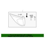 12450108 General Motors Halogen lamp 12V