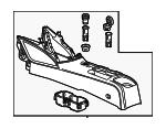 95164581 General Motors Console floor
