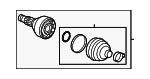 General Motors 13296184 CV joint 13296184