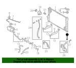 96536643 General Motors Radiator hub