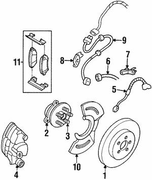 General Motors 19242607 Brake Pads 19242607