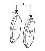 General Motors 95194917 (S)PAD KIT 95194917 95194917 General Motors (S)PAD KIT