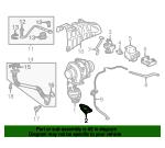 Turbocharger gasket General Motors 55590052
