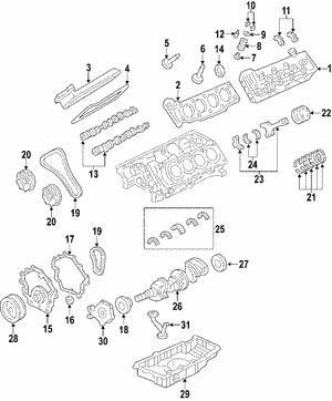 12590223 General Motors Intake valve