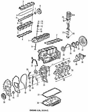 General Motors 22533550 Oil seal crankshaft front 22533550