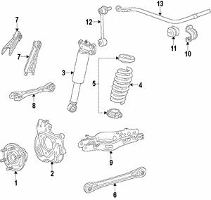 Rear anti roll bar bush General Motors 20761163