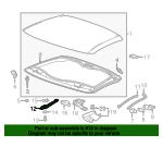 22759396 General Motors Trunk handle