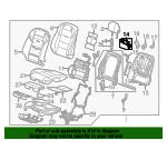 23266438 General Motors Trunk handle