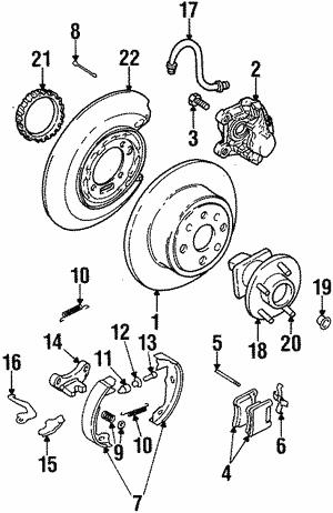 General Motors 6681527 Mounting kit brake pads 6681527