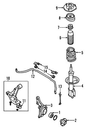 96870491 General Motors F-SKNUCKLE