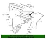 Windshield washer nozzle General Motors 12782508