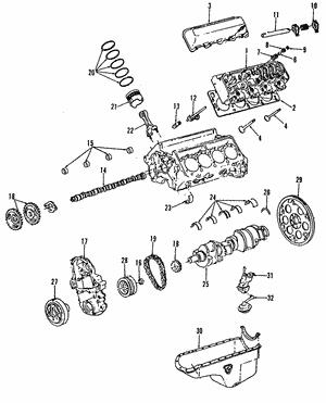 12369198 General Motors Piston Ring Kit
