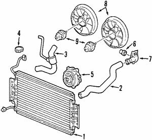 General Motors 12362564 Hub, engine cooling fan wheel 12362564