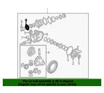 Oil seal General Motors 19132939