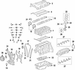Oil seal General Motors 25193519