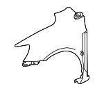 95473426 General Motors Front fender right