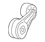 General Motors 12563084 V-ribbed belt tensioner (drive) roller 12563084