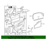 9032273 General Motors Differential washer support