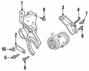 General Motors 12355277 V-ribbed belt tensioner (drive) roller 12355277