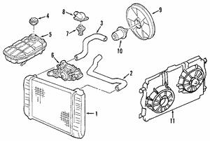 52470606 General Motors Engine cooling radiator