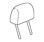 20977878 General Motors Headrest