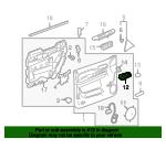22861090 General Motors Trunk handle