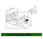 22855625 General Motors Trunk handle