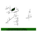 25897973 General Motors Trunk handle