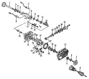 19169124 General Motors SEAL OIL-DIFFERENTIAL