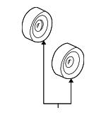 General Motors 12563097 (S)PULLEY 12563097 12563097 General Motors (S)PULLEY