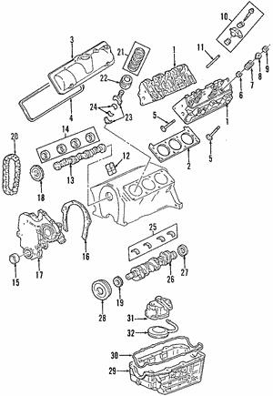 12577696 General Motors Intake valve