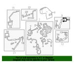 12662186 General Motors Differential washer support